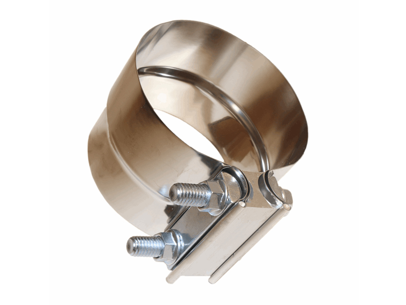 KAMP Stainless Steel 4 Inch Exhaust Clamp - Several International Applications - image 1 of 1