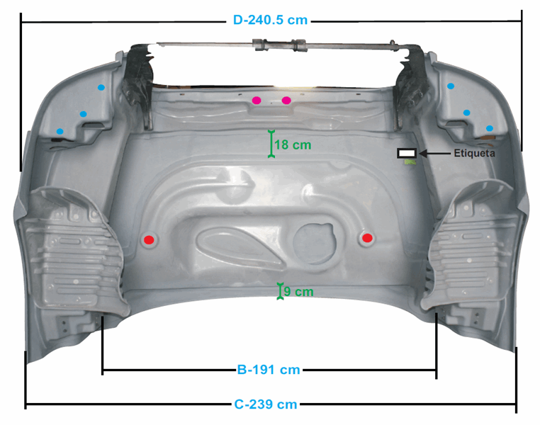 KAMP Fiberglass Hood for Freightliner Cascadia - White Finish - image 2 of 4