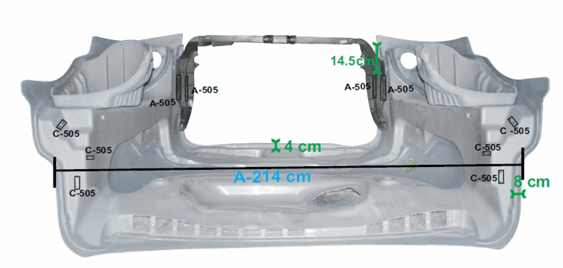 KAMP Fiberglass Hood for Freightliner Cascadia - White Finish - image 3 of 4