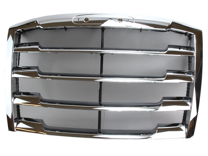 KAMP Chrome Grille with Bug Screen for Freightliner Cascadia (2018 & Up) - image 1 of 3